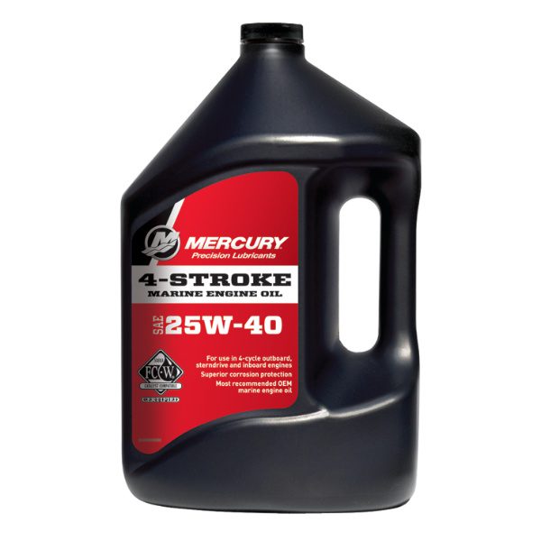 Mercury 4-cycle Oil 25W40 – ulje za motor mineralno 4L